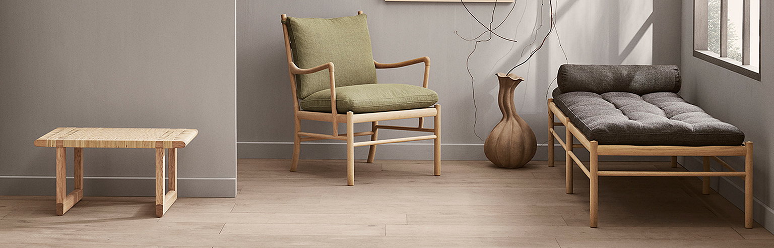 Carl Hansen and Son Introduces Børge Mogensen’s Table Bench in a Shorter Version