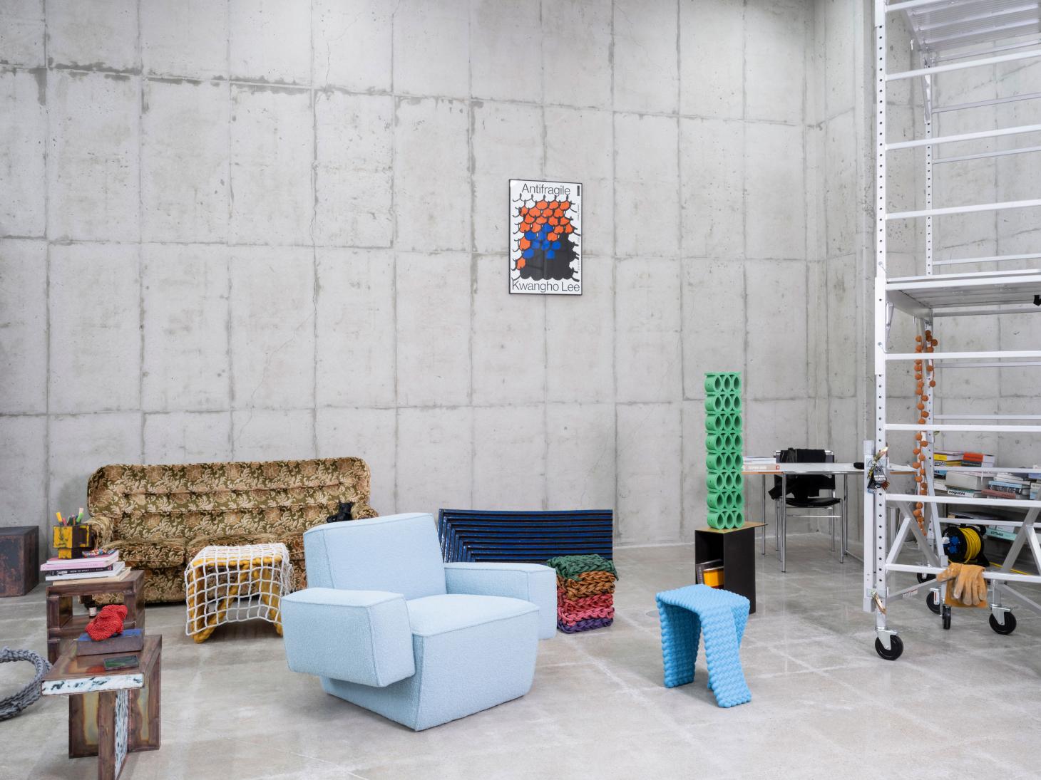 Kwangho Lee goes from collectible plan to another furniture range for Stitch