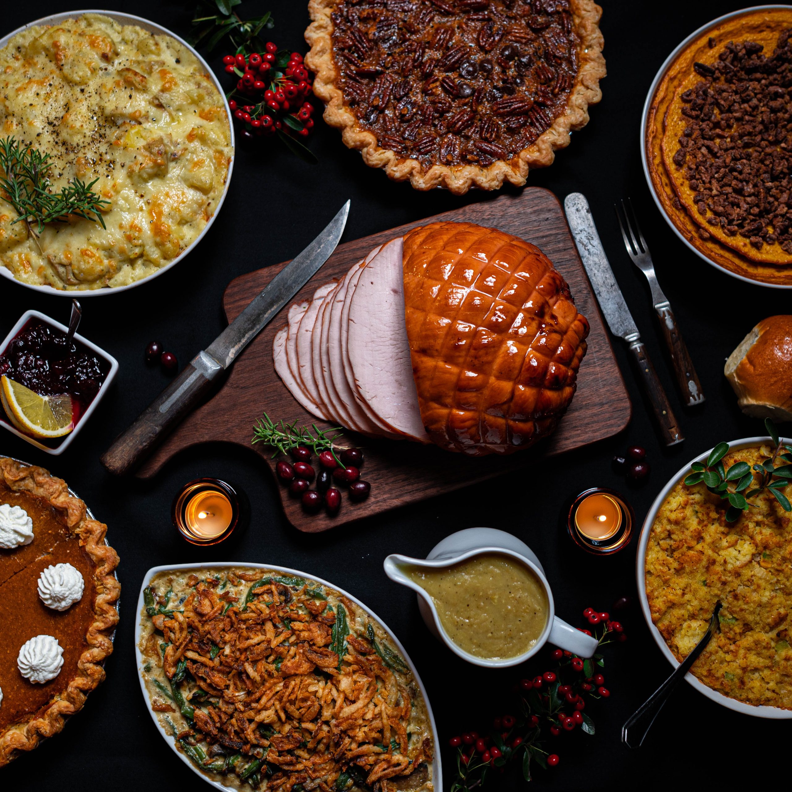 Table for Christmas Party